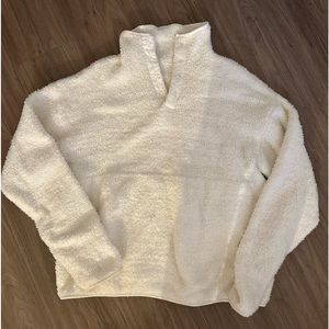 Skims Super Soft Quarter Snap Fuzzy Fleece